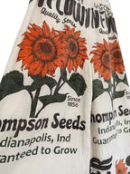 Sunflower Thompson Seeds Print Feed Sack Wide Leg Pant