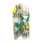 Lemon Vintage FeedSack Print Cotton Wide-Leg - 100% Cotton - One Size