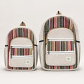 Handmade Himalaya Hemp Backpack: Vegan Multi-Pocket Daypack