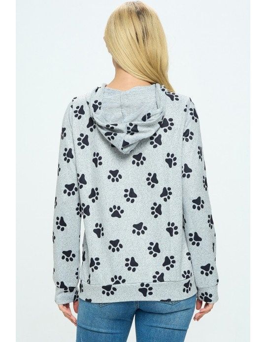 Pawfect Print Pullover