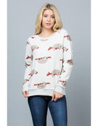 Sloth Print Sweatshirt